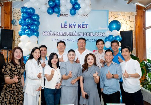 Lễ Ký Kết Nhà Phân Phối Midkid 2026 Khu Vực Miền Nam